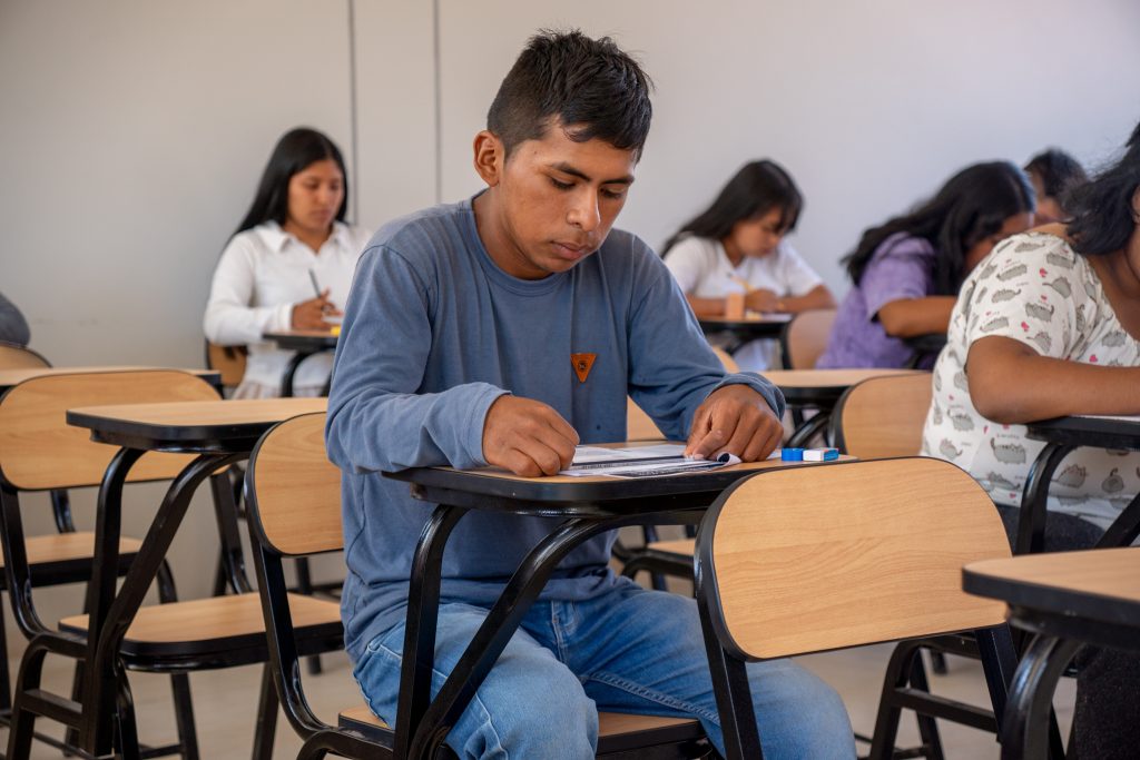 “REALIZACION DEL EXAMEN DE ADMISIÓN PARA EL AÑO LECTIVO 2025 EN EL IESTP PACARÁN”